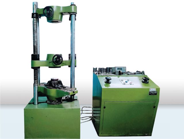 Universal testing machine (UTM) for tensile testing